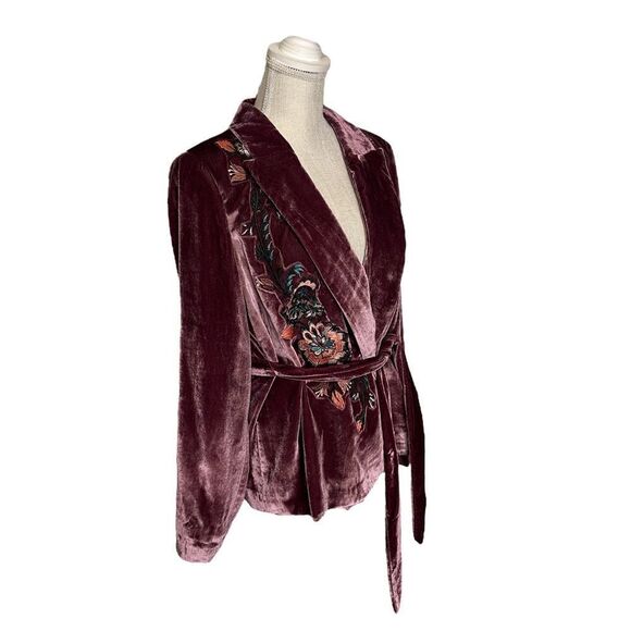 Free People Perfect Illusion Velvet Suit Jacket - Picture 6 of 15